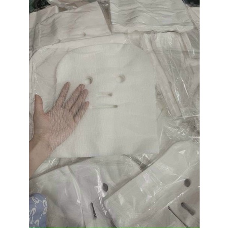 100 Miếng Gạc Đắp Mặt Nạ - Gạc 100% Cotton