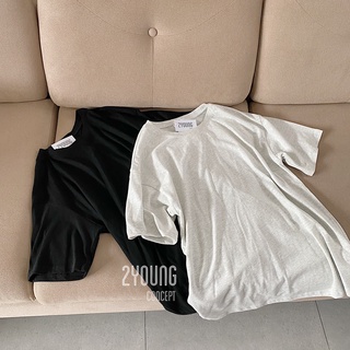 Áo thun tăm basic [2YOUNG] A1637 (ảnh thật)