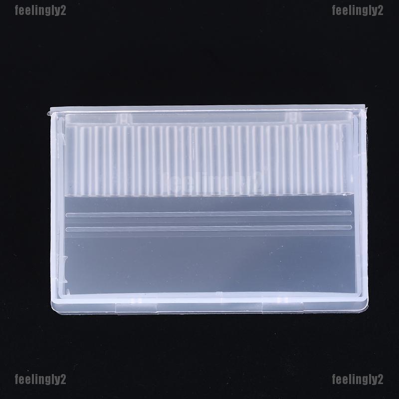 ❤Mặt Trời❤ Hộp Nhựa 20 Lỗ Đựng Mũi Khoan Tiện Dụng