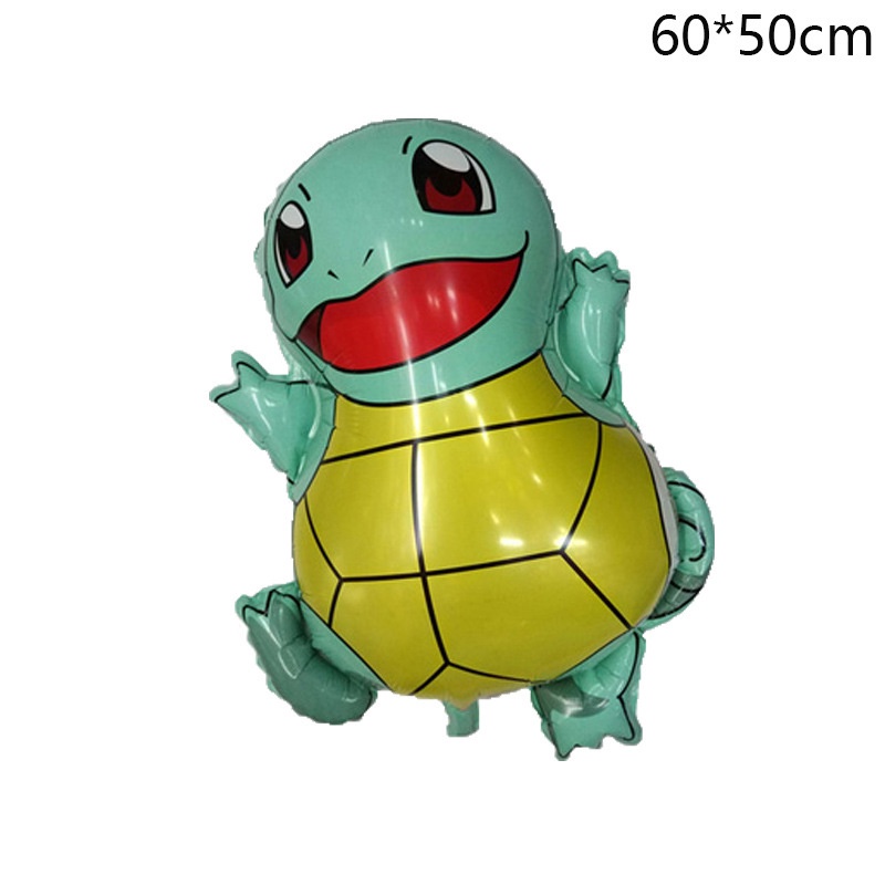 Set 5 Bong Bóng Lá Nhôm Họa Tiết Hoạt Hình Pokemon Trang Trí Tiệc Sinh Nhật Cho Bé