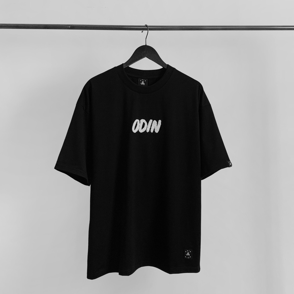 Áo thun oversize ODIN signature, áo thun tay lỡ form rộng nam nữ ODIN CLOTHING | BigBuy360 - bigbuy360.vn