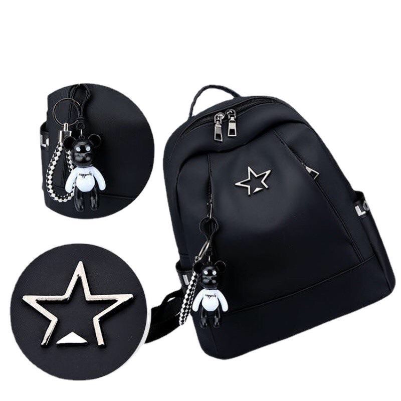 Ba Lô Nữ Thời Trang Đính Sao Kiểu Dáng Thể Thao Hàn Quốc