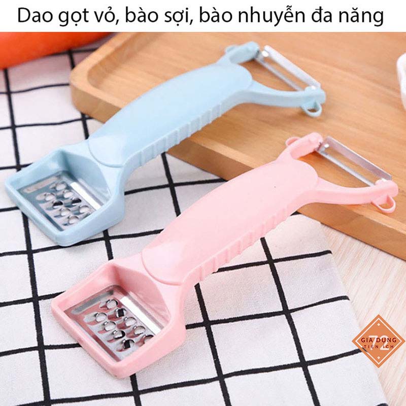 Dao bào cỡ nhỏ, nạo vỏ, gọt vỏ, bào sợi củ quả, trái cây, làm nhuyễn tỏi, [DAO BÀO NHỎ]