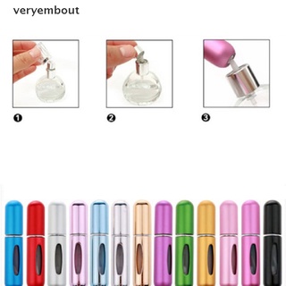【ut】 5ml Portable Mini Refillable Perfume Bottle Empty Cosmetic Spray Atomizer Bottle .