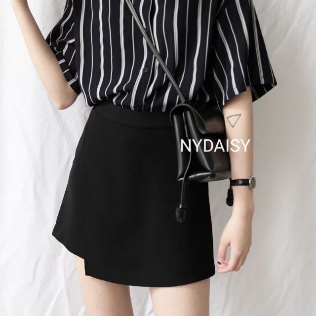 Quần giả váy vạt chéo