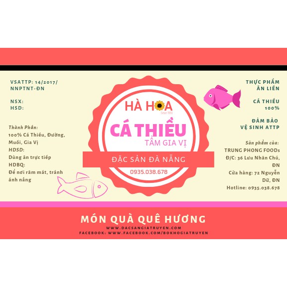 Loại đặc biệt  - Cá Thiều Que siêu ngon - Đặc sản Đà Nẵng - Món ngon ngày Tết - Cá khô