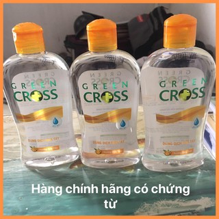 Nước rửa tay khô Green Cross 250ml hương Dưa Táo(dành cho gia đình)