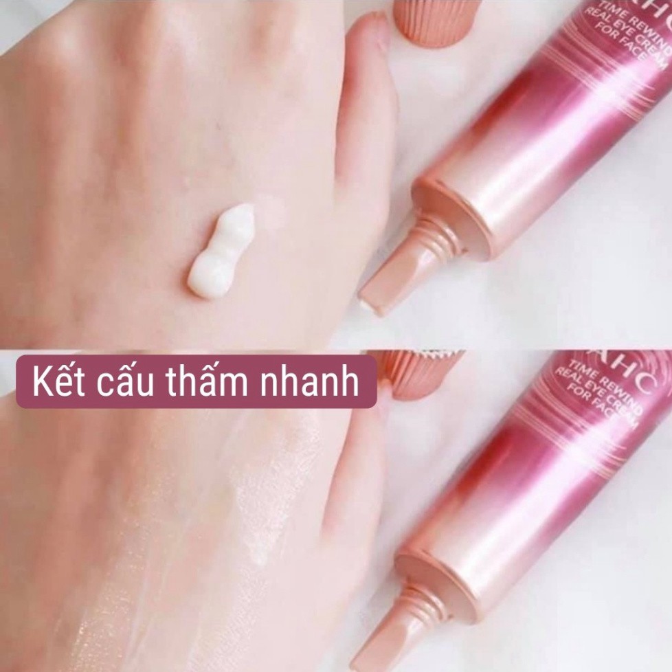 Kem Dưỡng Mắt AHC Ageless Real Eye Cream For Face Dưỡng Ẩm Chống Lão Hoa Vùng Mắt (30ml)