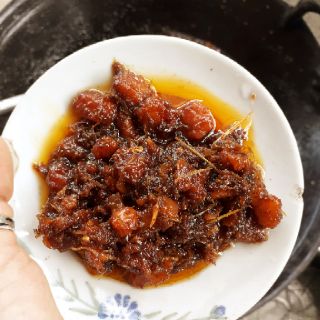 Combo thịt ba rọi chưng mắm tép handmade