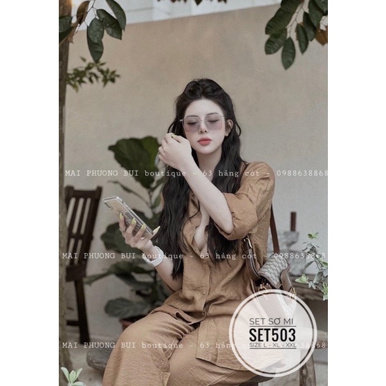 Bigsize Set sơ mi SET503