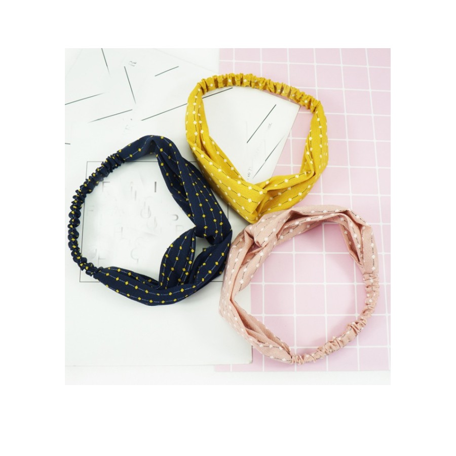 Băng đô thời trang TB48 chấm bi nhỏ