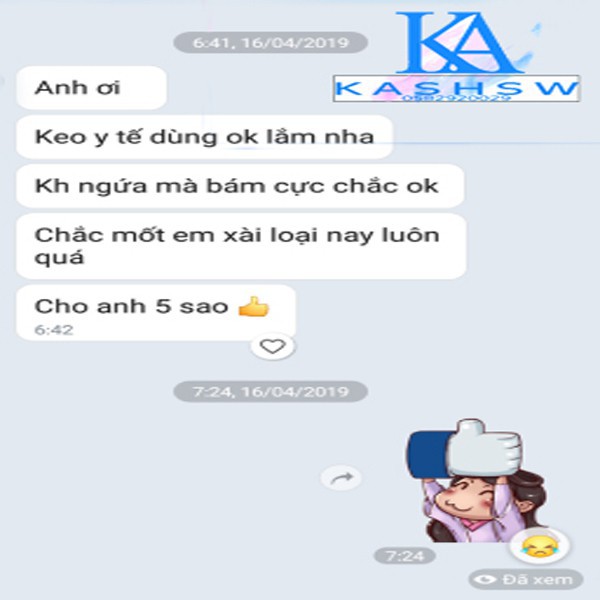 Keo Dán Ngực Tomboy - Keo Y Tế Dành cho Trans Sb Tomboy ( Che Tên SP )