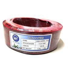 Dây cáp điện DC 4.0mm2 chuyên dụng cho năng lượng mặt trời  5m đỏ 5m đen
