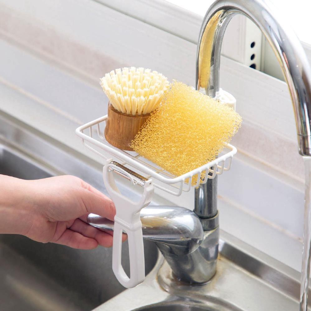 GIÁ ĐỂ ĐỒ RỬA CHÉN BÁT INOX GẮN VÒI NƯỚC GIAN HANG GIA UU DAI KHAI TRUONG 2019