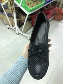 Giày lười siêu nhẹ da bò