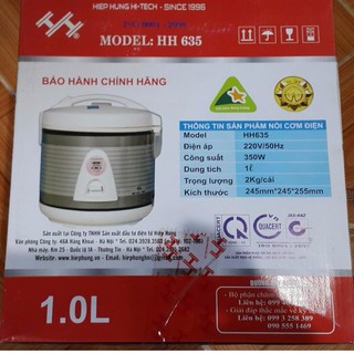 Nồi cơm điện Hiệp Hưng HH635 1L