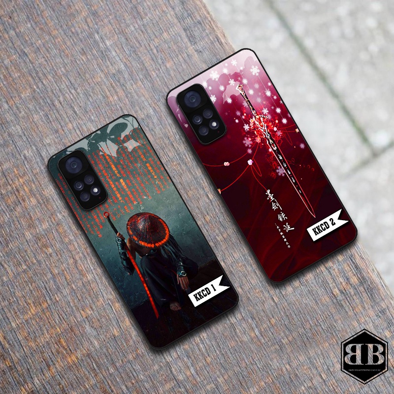 Ốp lưng kính cường lực Xiaomi Redmi Note 11 4G / Redmi Note 11S hình in siêu đẹp