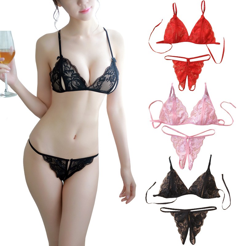 Bộ Đồ Lót Ren Trong Suốt Kiểu Dáng Gợi Cảm Quyến Rũ Cho Nữ | BigBuy360 - bigbuy360.vn