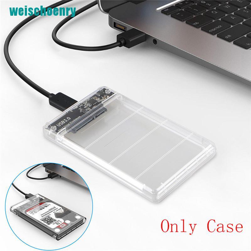 Hộp Đựng Ổ Cứng 2.5in Sata Usb 3.0 Hdd Kèm Đèn Led