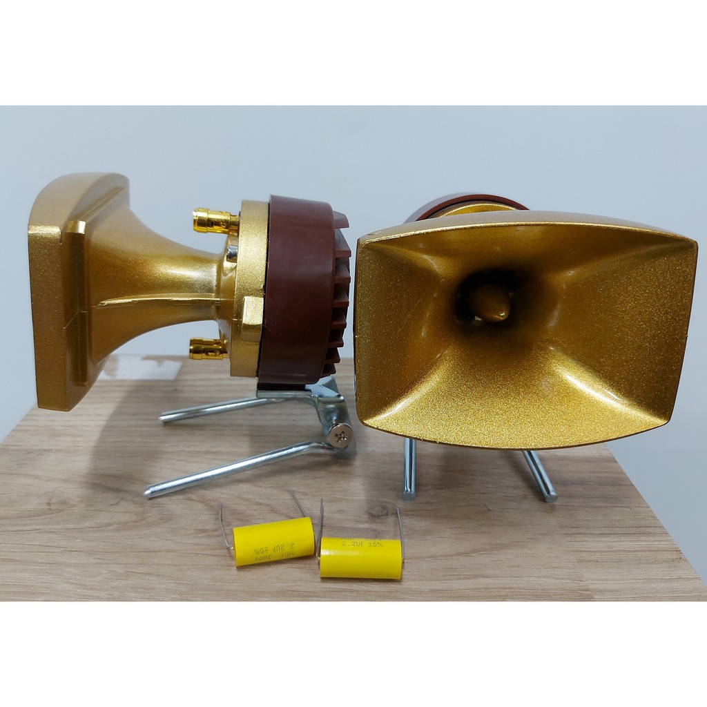 1 Đôi loa Treble Karaoke cao cấp PH-6 vàng