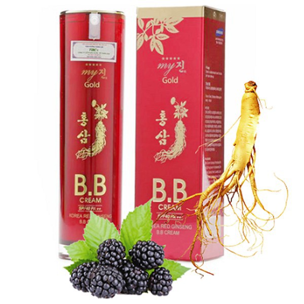 [TRỢ GIÁ] Kem Nền BB Cream Hồng Sâm Đỏ My Gold SPF45 PA++ 40ml có tác dụng dưỡng da, cấp ẩm chống nắng cực hiệu quả | BigBuy360 - bigbuy360.vn