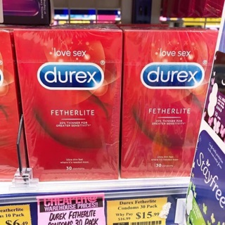 Bao cao su Durex Úc 30 chiếc - bcs durex úc