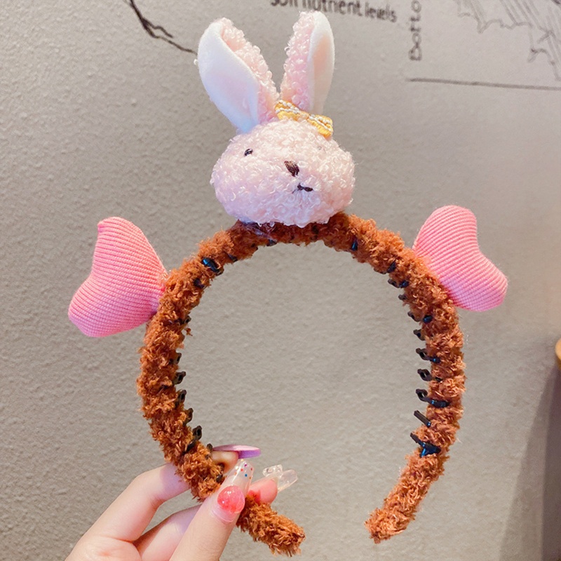 Băng Đô Cài Tóc Hình Động Vật Hoạt Hình Dễ Thương Cho Bé