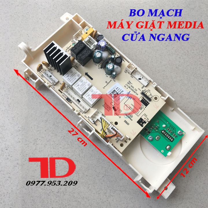 Bo mạch máy giặt cửa ngang Media MEF70-1000