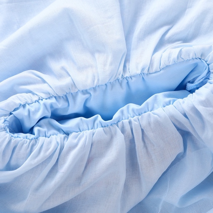 Váy đầm công chúa Elsa cho bé gái 3-7 tuổi đi học, đi chơi