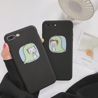 [SALE SỐC] ỐP LƯNG IPHONE KHỦNG LONG XANH CHIBI - Ốp Dẻo
