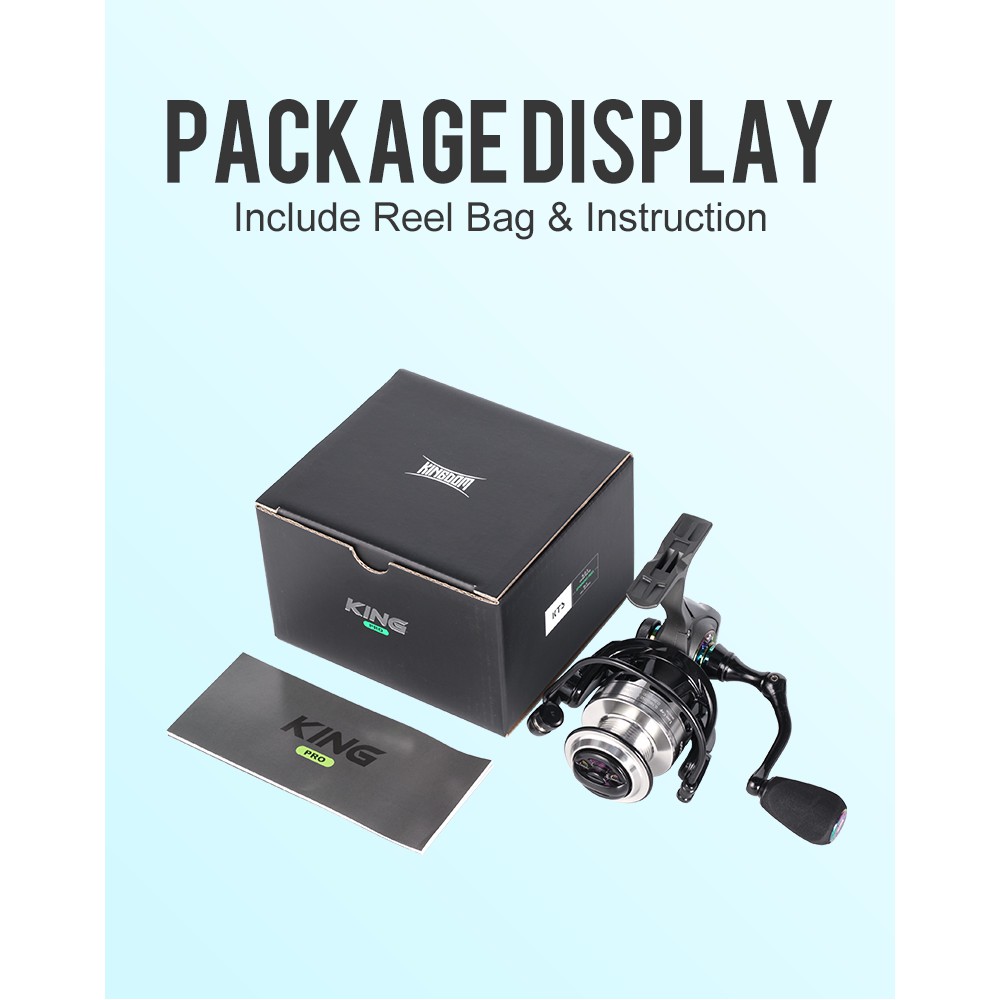 Máy Câu Cá Kingdom 5.2: 1 9 + 1bb 7-11kg Chất Lượng Cao