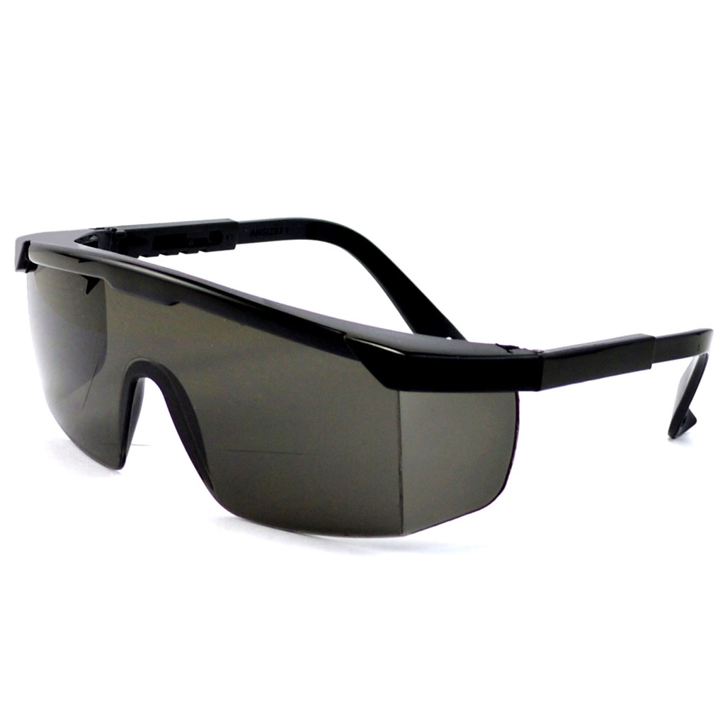 Kính bảo hộ vuông trong EV105 chống đọng sương, chống bụi, tia UV hóa chất bắn vào mắt