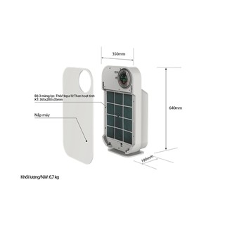 Máy lọc không khí Sunhouse SHD-35AP9735
