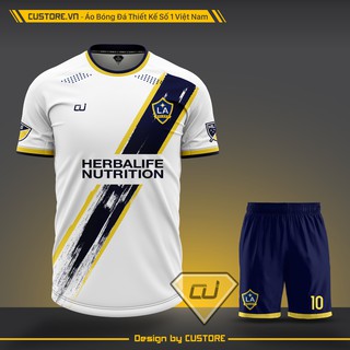 Áo đá bóng đá banh CLB/Câu lạc bộ CLB LOS ANGELES GALAXY 2020 2021 áo bóng đá áo đấu áo thun nam nữ unisex CUSTORE