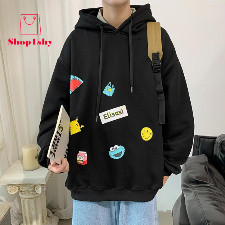 Áo Hoodies Có Nón Dài Tay Thời Trang Nam