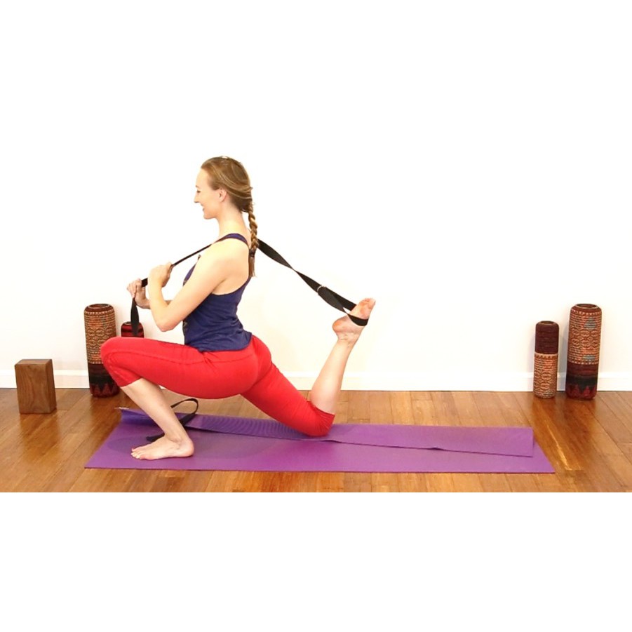 2m5 - Dây Đai Tập yoga Nature Yoga’mat - Xanh Biển