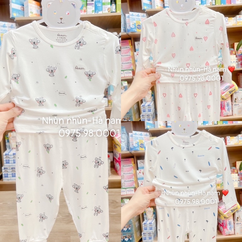 Bộ Avaler dài tay sợi tre