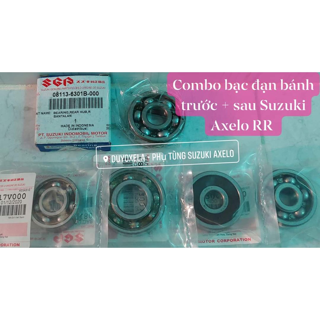Full bạc đạn bánh Suzuki Axelo RR