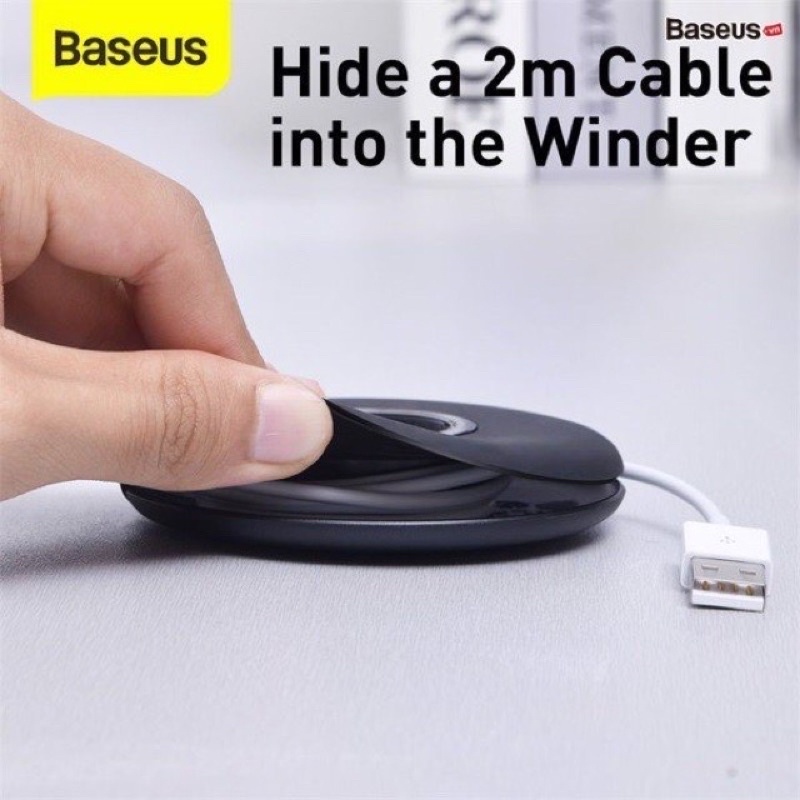 Đế giữ dây sạc, chống rối dùng cho Apple Watch Baseus Planet Cable Winder o