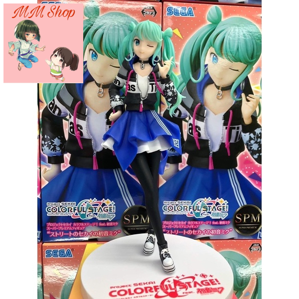 Mô hình Hatsune Miku đường phố.Hatsune Miku Colorful Stage - Street Style Figure