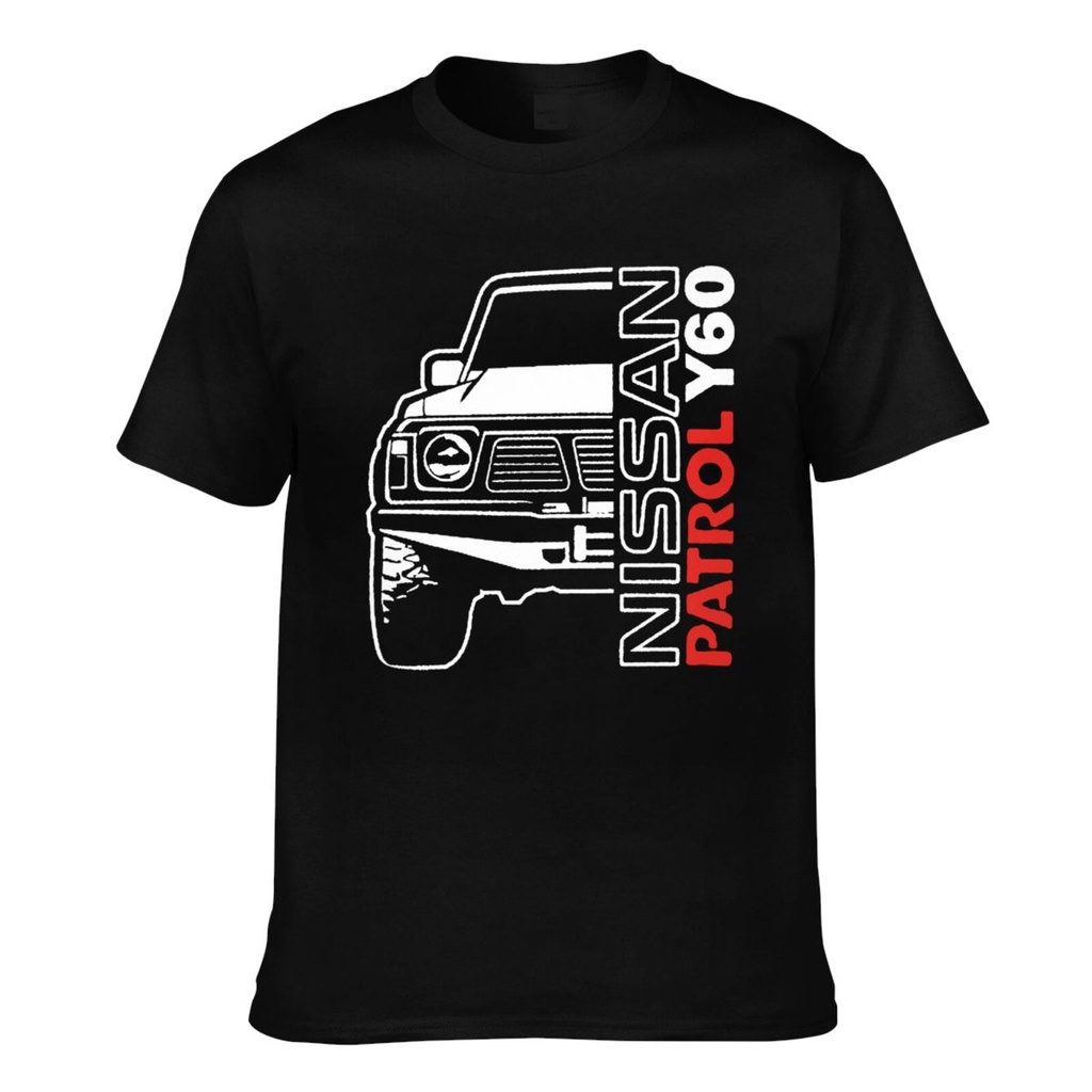 Áo thun nam tay ngắn Logo Nissan Patrol Y60