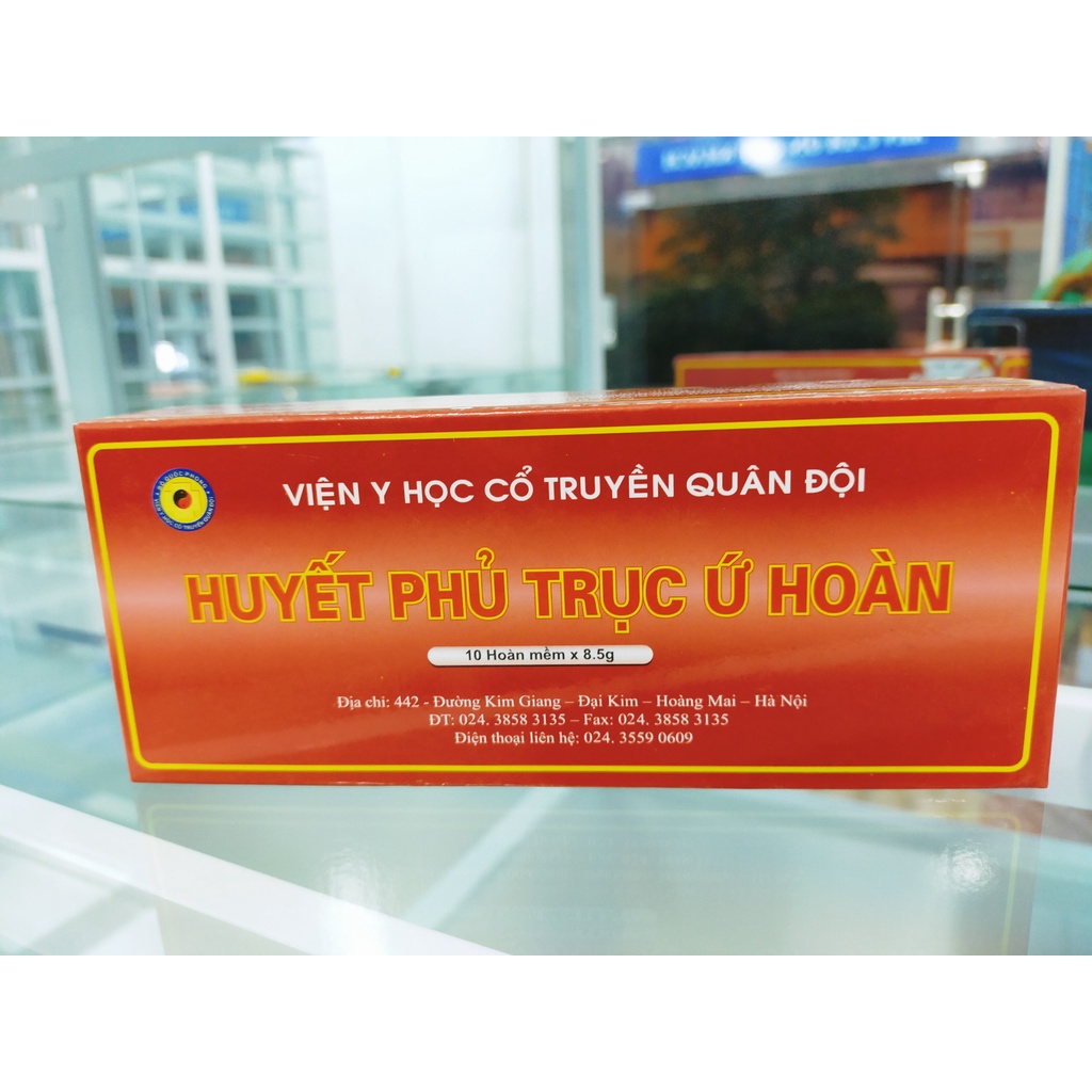 HUYẾT PHỦ TRỤC Ứ HOÀN- VIỆN YHCTQĐ