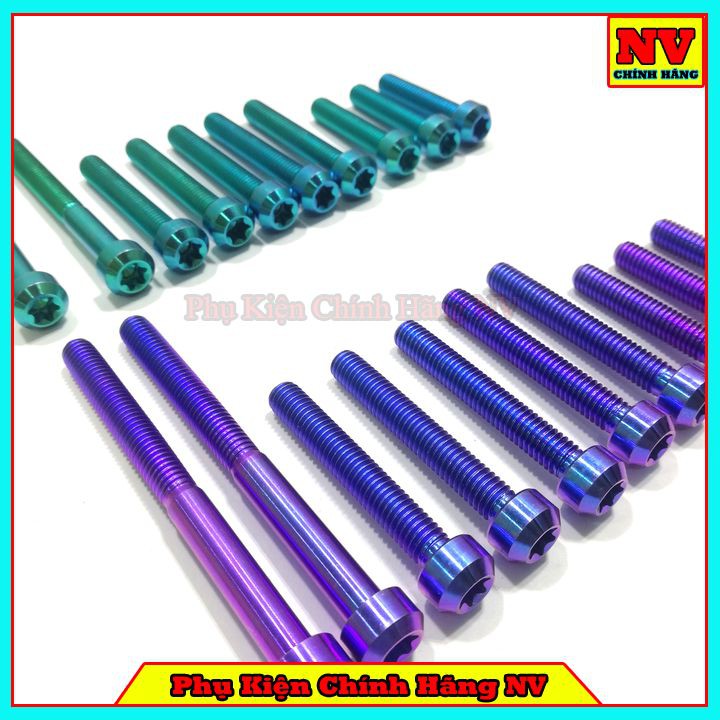 Bộ Ốc Lốc Máy Vario Gr5 Full Bộ 10 Con