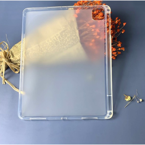 Ốp silicon dẻo iPad Air 4 10.9'' 2020, Pro 11'' 2020, Pro M1, Pro M2 Pro 11'' , 12.9'', iPad 10.2 có khay để bút