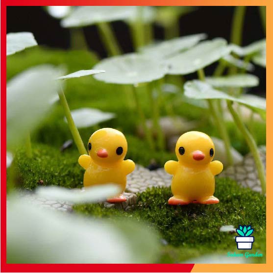 Phụ Kiện Tiểu Cảnh - Vịt Con Mini
