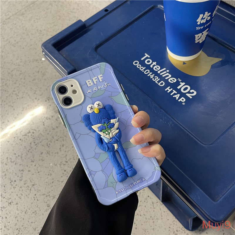 KAWS IPHONE Ốp Lưng Tpu Họa Tiết Hoạt Hình Dễ Thương Cho Iphone12Pro Max I12 Iphone11Promax X Xsmax Xr I8 / Se2 Iphone7Plus | BigBuy360 - bigbuy360.vn