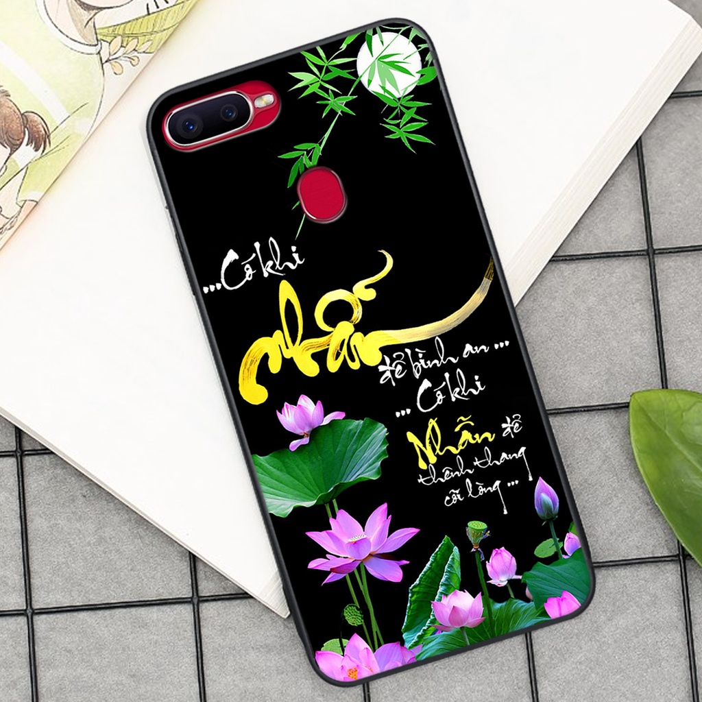 Ốp lưng Oppo A5S / A7/F9 / A12 / A11K in hình chữ tài chữ lộc, Cha Mẹ, bình an SIÊU ĐẸP