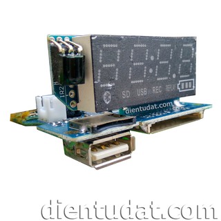 Mạch MP3 Bluetooth Loa Kéo FM MP3-5907