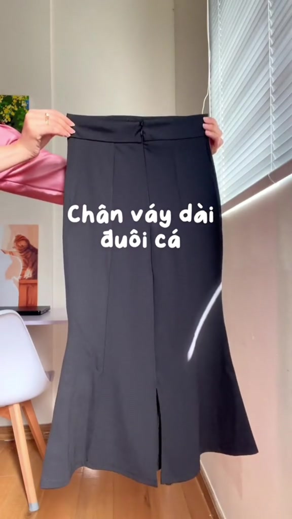 Chân Váy Đuôi Cá, Chân Váy Đuôi Cá Xẻ Tà co giãn, tôn dáng cực xinh | BigBuy360 - bigbuy360.vn