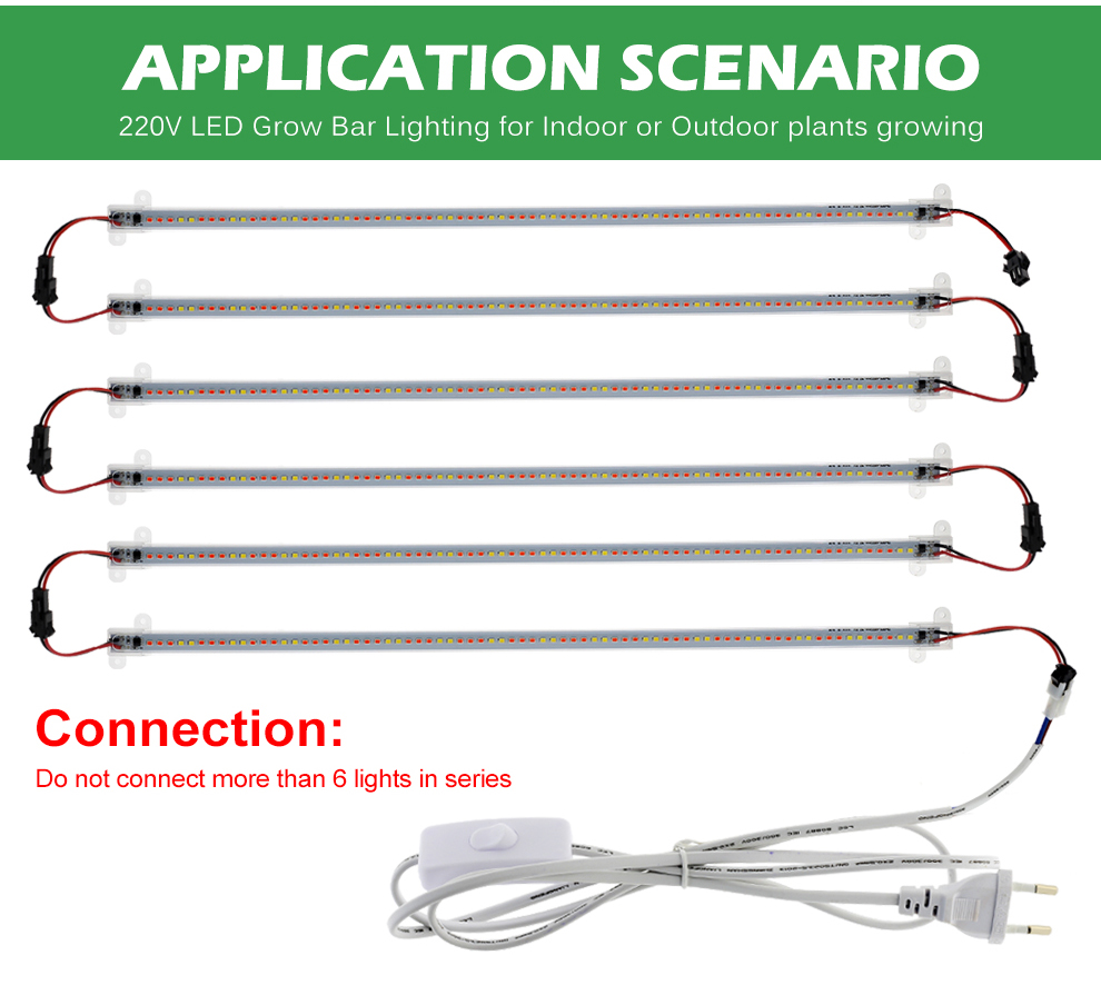 Đèn Led Trồng Cây, Thanh Đèn Led Đèn Quang Hợp Trồng Cây Tăng Tốc độ Phát Triển Của Cây